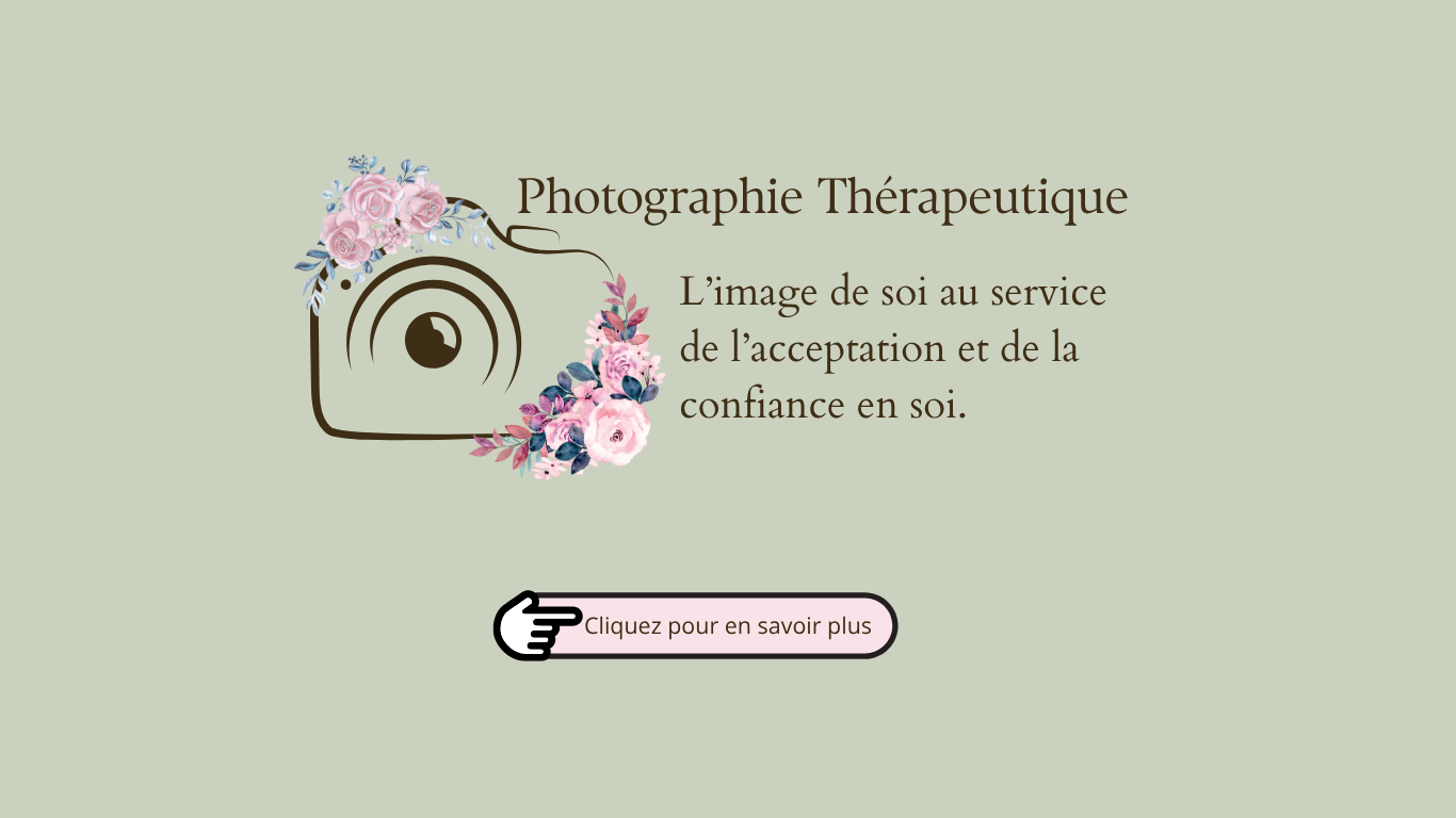 Séance de photothérapie thérapeutique pour la reconstruction de l'image de soi.